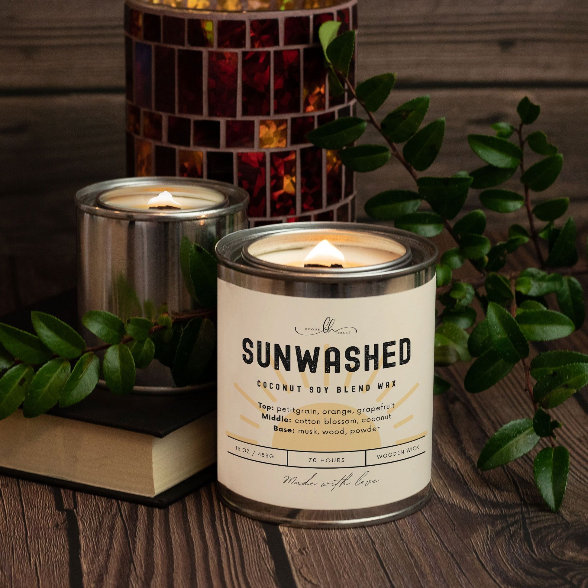 Sunwashed Paint Can Candle (16 oz) - Boone House