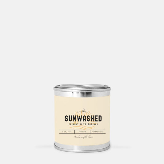 Sunwashed Paint Can Candle (8 oz) - Boone House