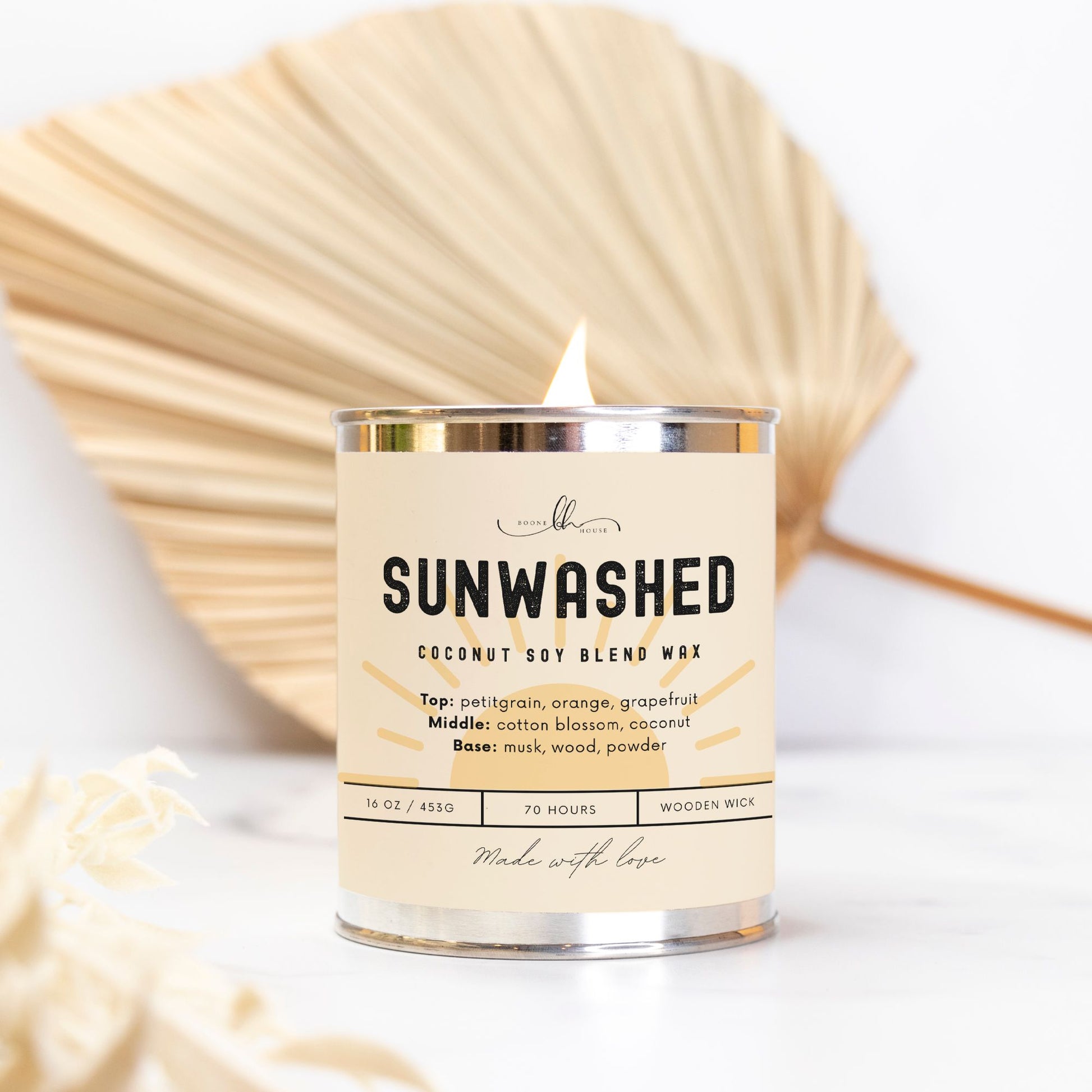 Sunwashed Paint Can Candle (16 oz) - Boone House