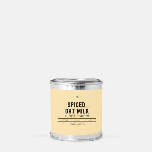 Spiced Oat Milk Paint Can Candle (8 oz) - Boone House